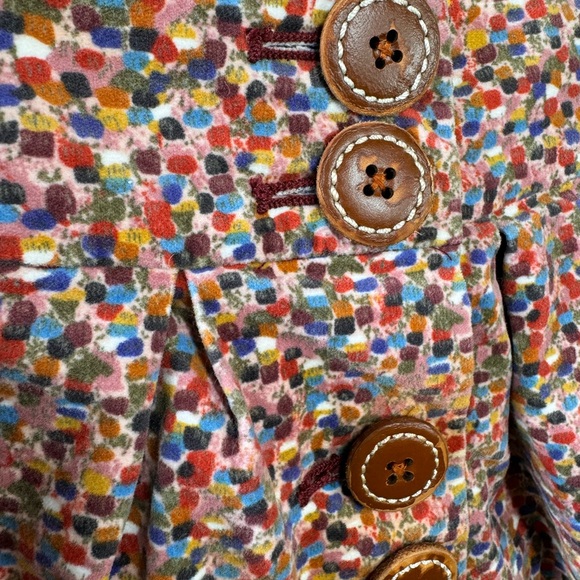 Anthropologie Elevenses Aerial Confetti Velvet Skirt- Size 4 - Picture 3 of 5